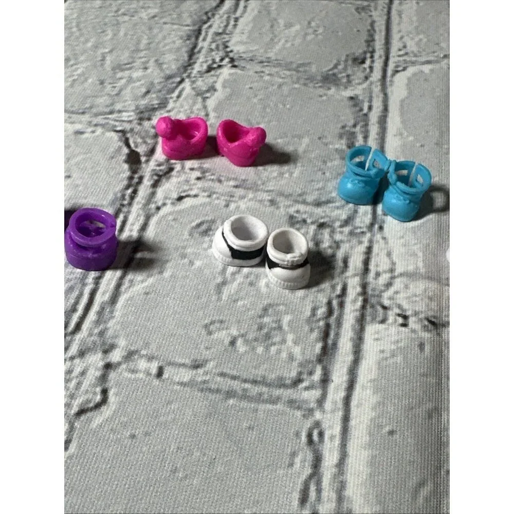6 Pair of LOL Surprise OMG Doll Shoes Platform Boots Shoes